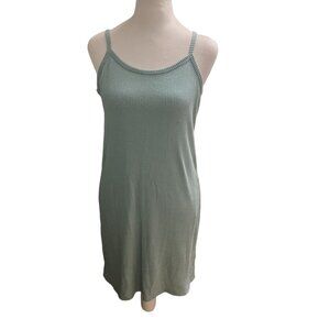 Art Class XXL Green Sleeveless Ribbed Knit Dress Youth Girls NWT